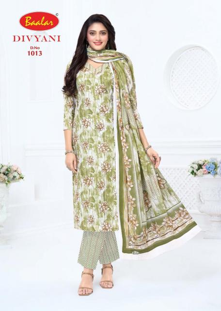 Baalar divyani vol 1 ladies dress material wholesalers in pune